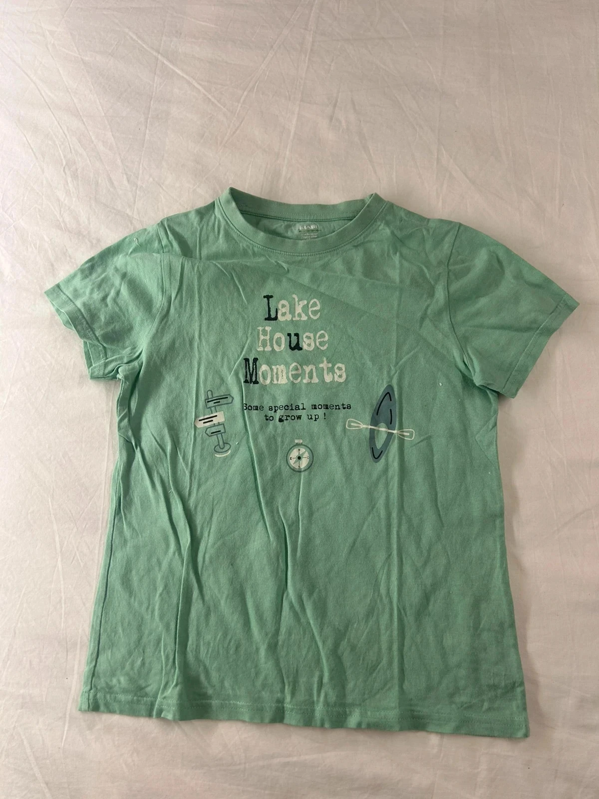 T-shirt imprimé vert menthe kiabi